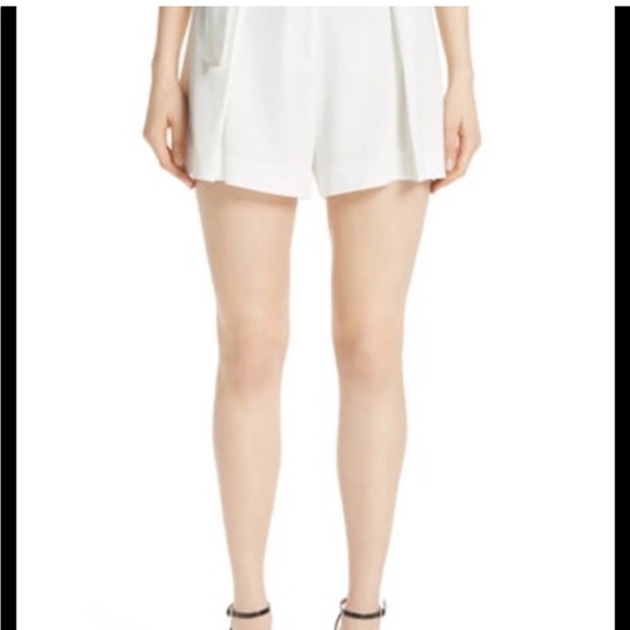New Derek Lam 10 Crosby Flared Leg Short - Picture 1 of 6